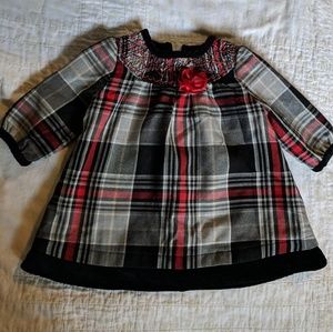 70cm (6-12 month) baby girl holiday dress NWOT